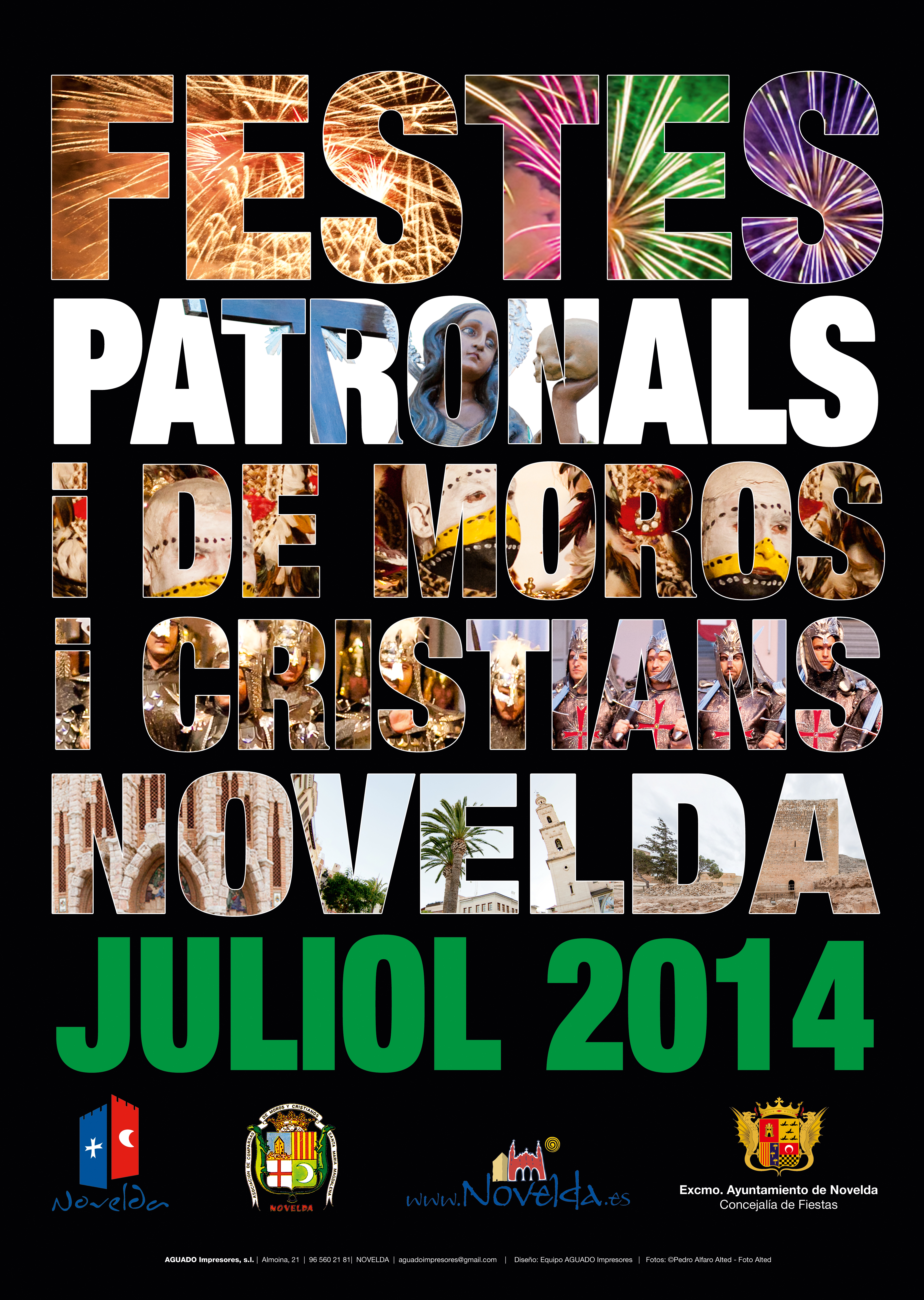 Fiestas patronales y de Moros y Cristianos en honor de Santa María Magdalena  